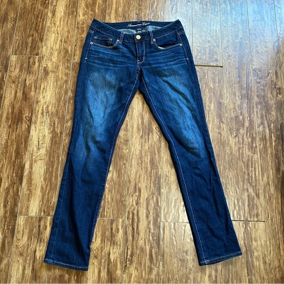 American Eagle Outfitters Denim - AMERICAN Eagle Low Rise Skinny Jeans Size 6 (have been hemmed)